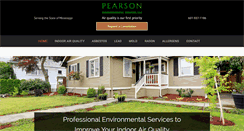 Desktop Screenshot of pearsonenvironmental.com